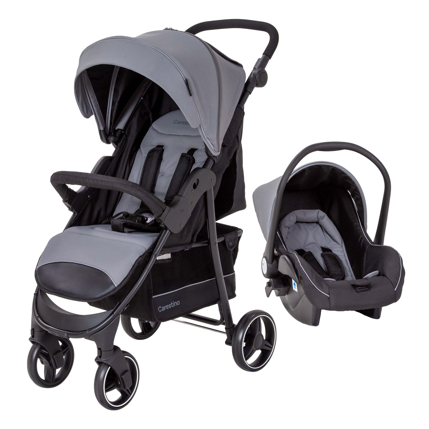 Coche CITY TRAVEL V3 Accesorios ACERO Carestino