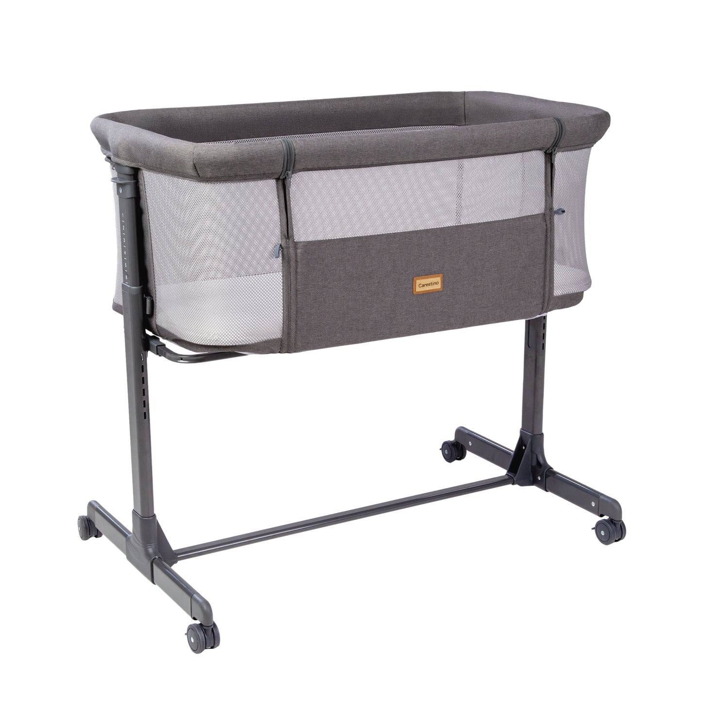 Cuna Colecho Modena Gris Topo Carestino