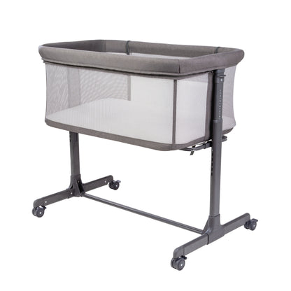 Cuna Colecho Modena Gris Topo Carestino