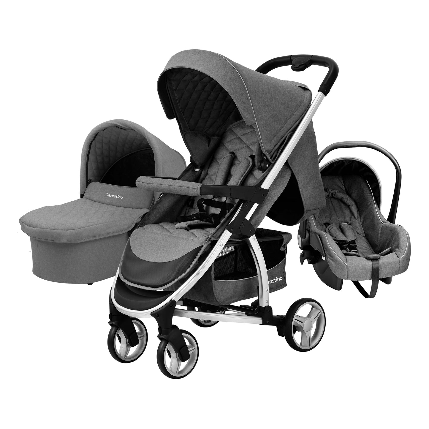 Coche LONDON Gris Carestino