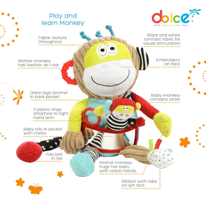 Charlie Play and Learn Monkey - Lamaze