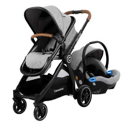 Coche Deluxe V2 Gris oscuro - Carestino
