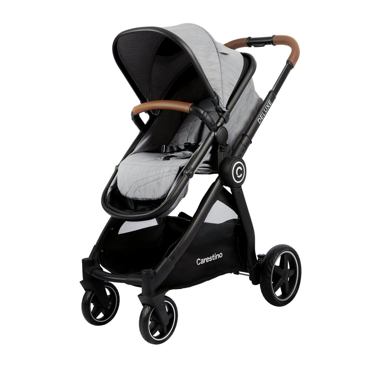 Coche Deluxe V2 Gris oscuro - Carestino