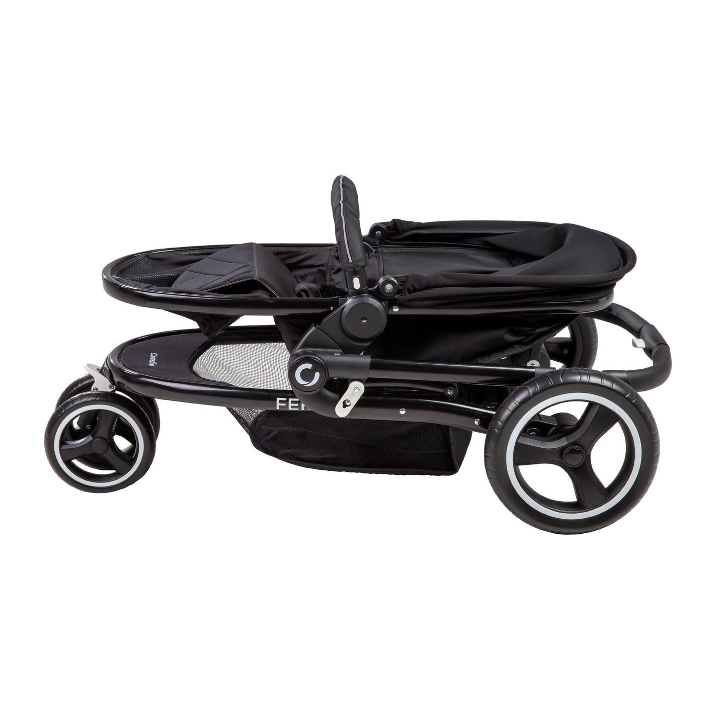 Coche FERRO V2 Accesorios Negro Carestino