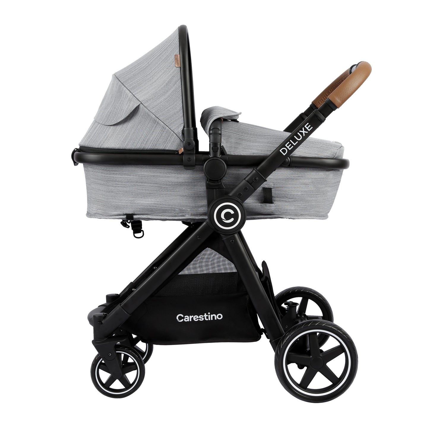 Coche Deluxe V2 Gris oscuro - Carestino
