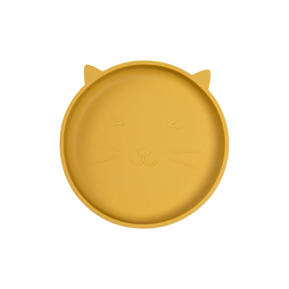 Set de Alimentación de Silicona Gatito Ámbar Carestino