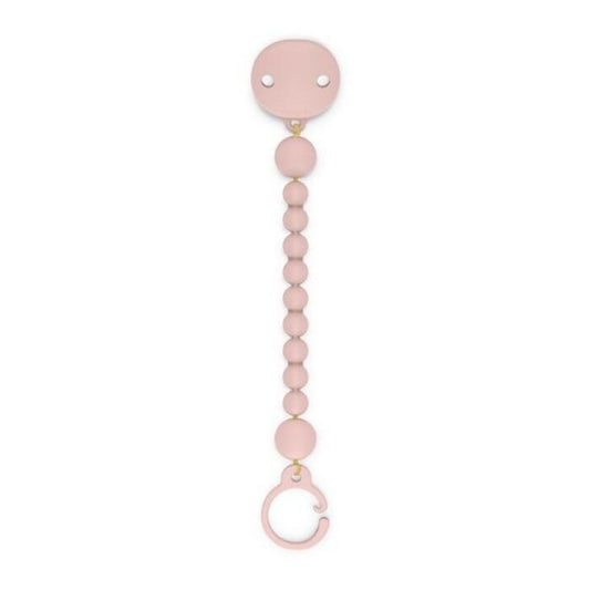 Broche silicona rosa pastel bolitas - Suavinex