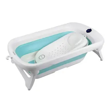 Bañera Plegable con Soporte Amalfi 50L Azul - Carestino