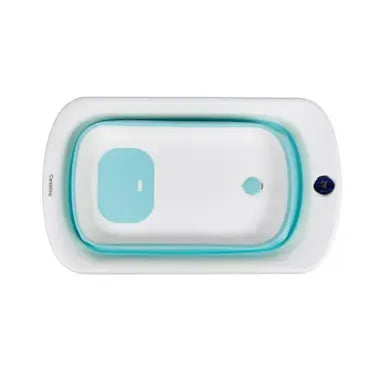 Bañera Plegable con Soporte Amalfi 50L Azul - Carestino