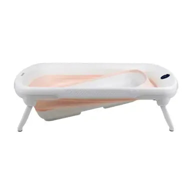 Bañera Plegable con Soporte Amalfi 50L Rosa - Carestino