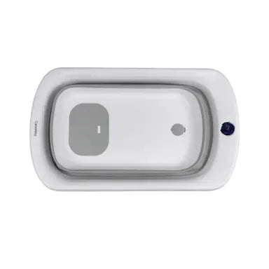 Bañera Plegable con Soporte Amalfi 50L Gris - Carestino