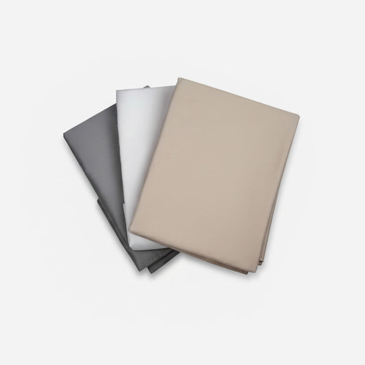 Sábanas 300 Hilos Para Colecho de 50x85cm Blanco Carestino