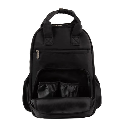 Mochila Pañalera PRAGA V2 Negro Carestino