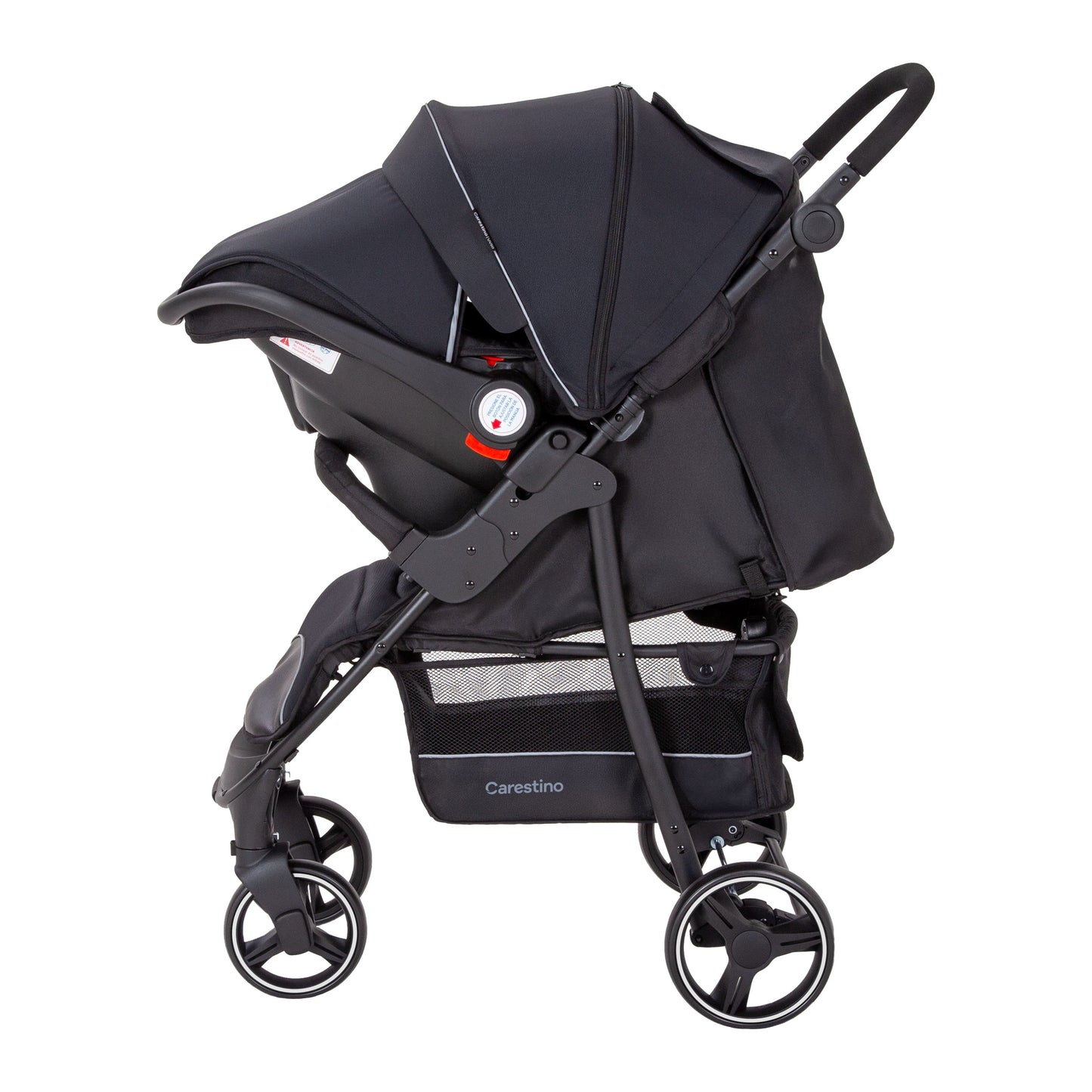 Coche CITY TRAVEL V3 Accesorios NEGRO Carestino