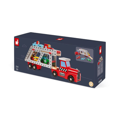 Story Camión Portacoches (madera) - Janod