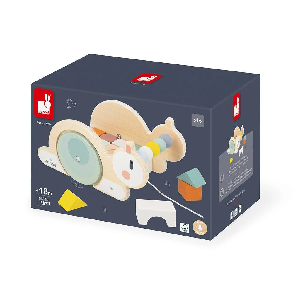 Carrito de cubos de caracol - Janod