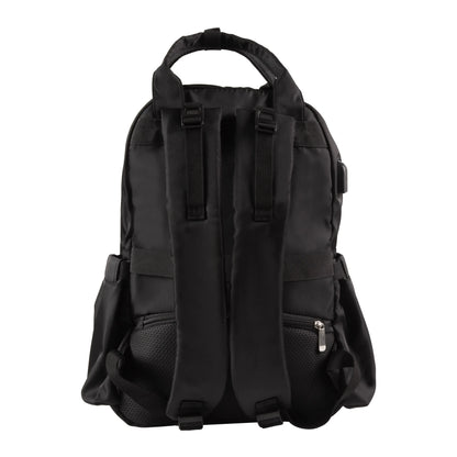 Mochila Pañalera PRAGA V2 Negro Carestino
