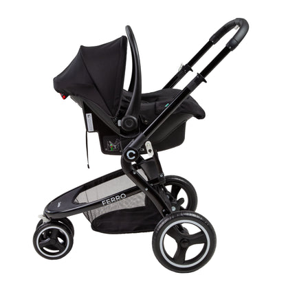 Coche FERRO V2 Accesorios Negro Carestino