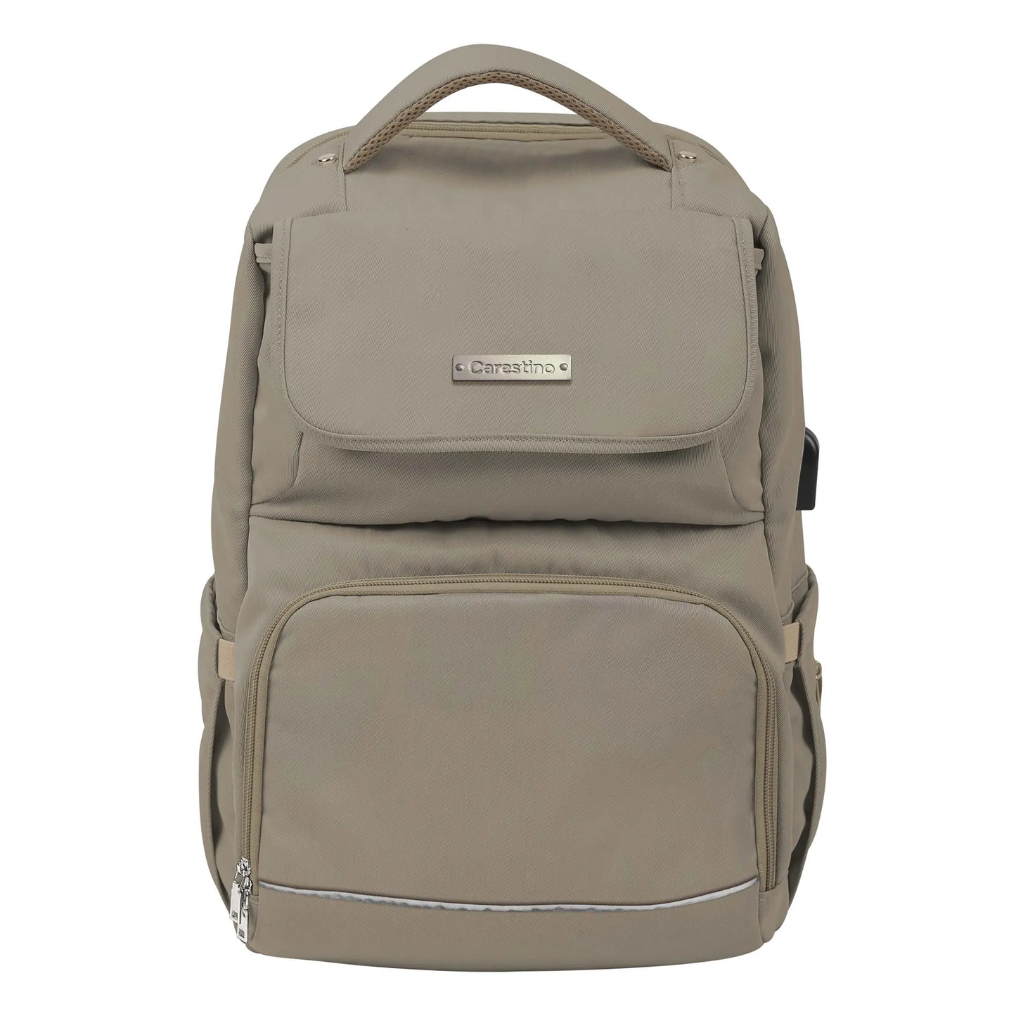 Mochila Pañalera Berna Beige-Carestino
