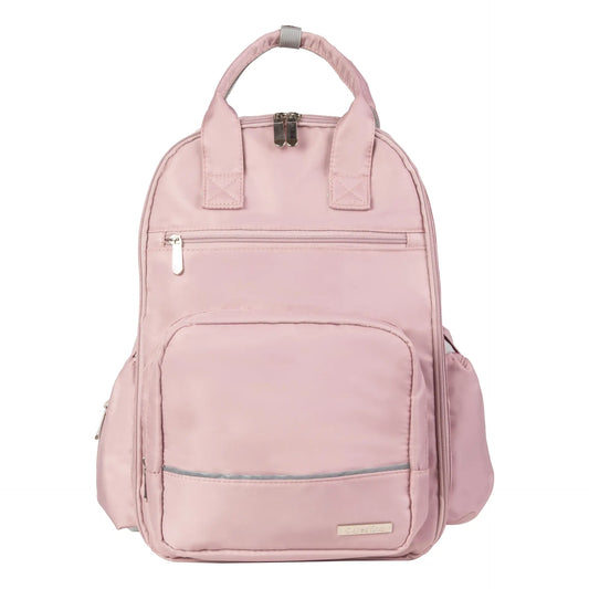 Mochila Pañalera PRAGA V2 Rosa Malva-Carestino
