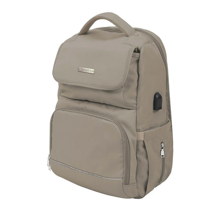 Mochila Pañalera Berna Beige-Carestino