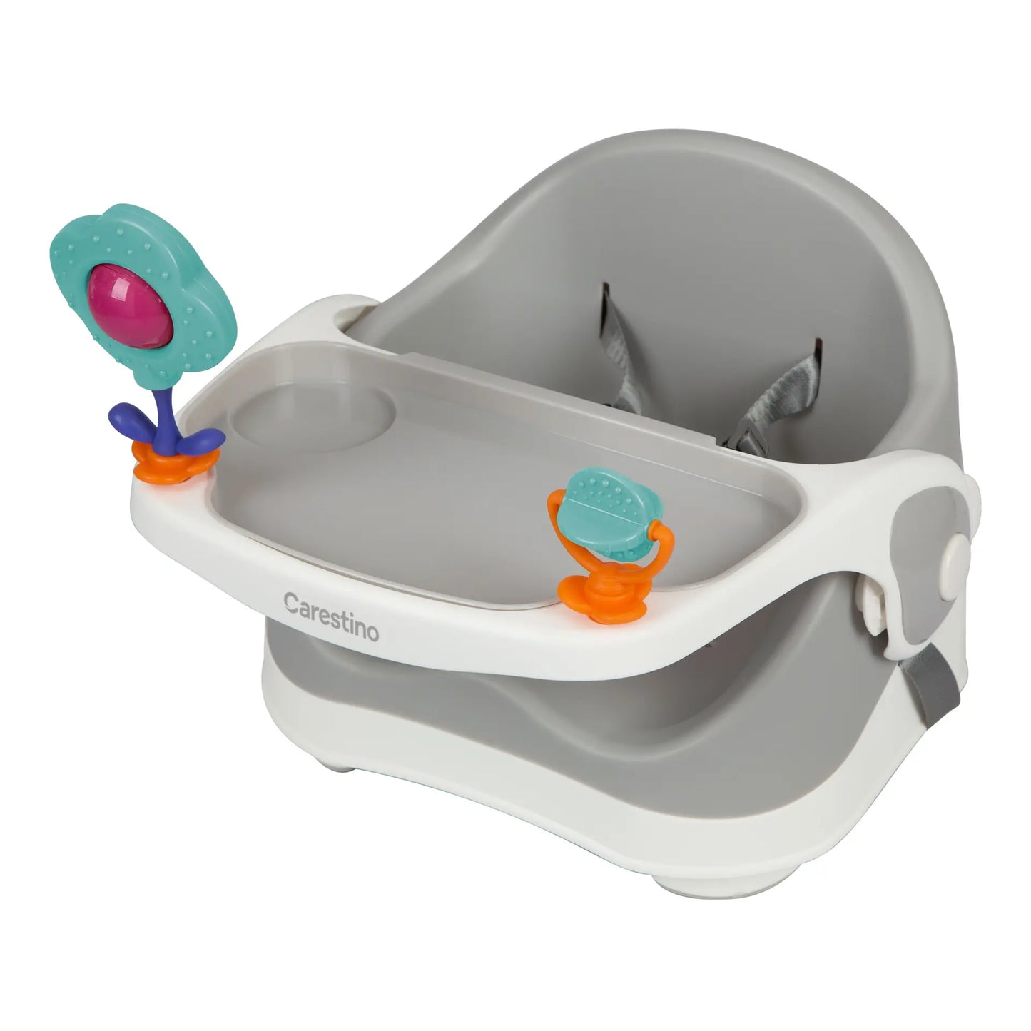 Silla de Comer Booster Gris-Carestino