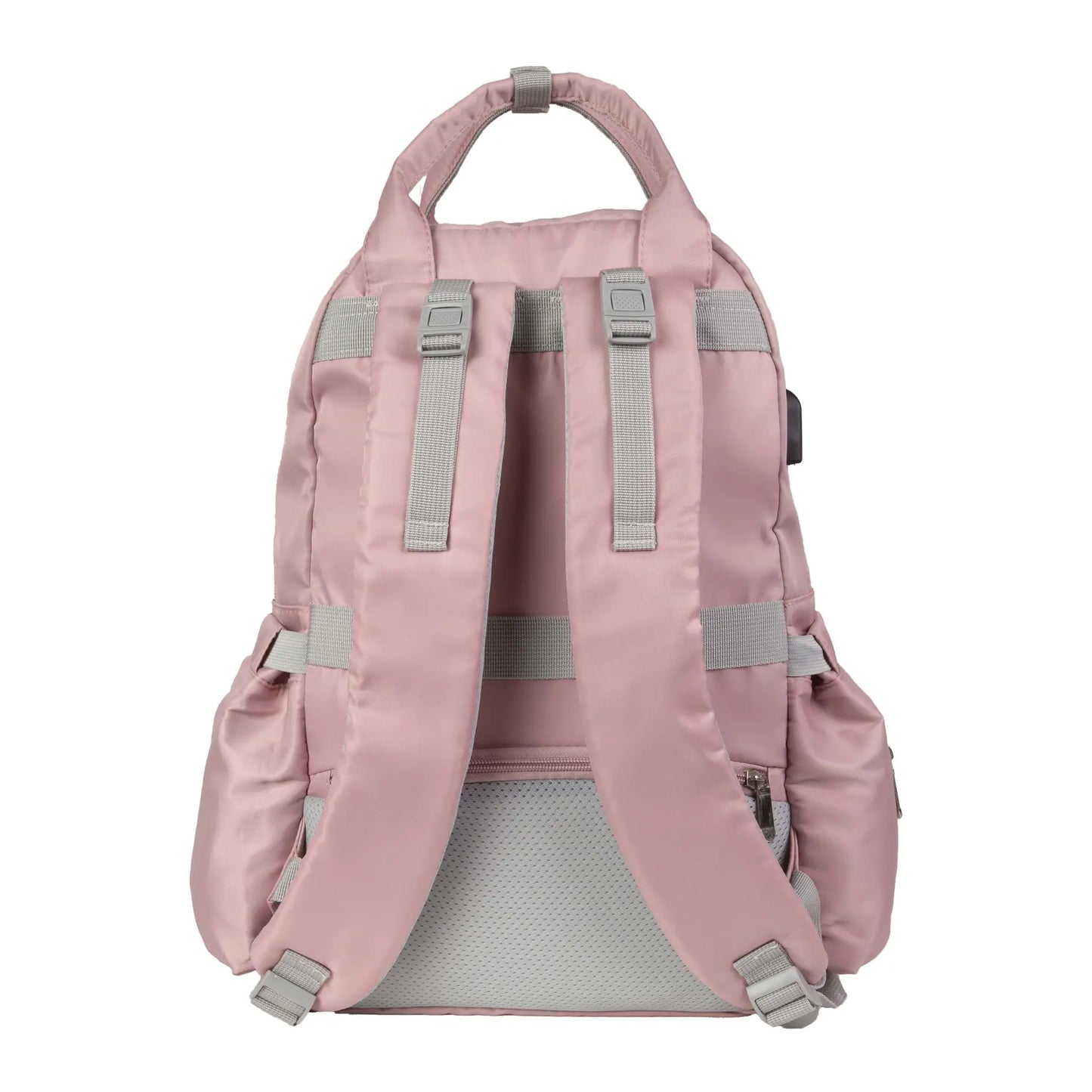 Mochila Pañalera PRAGA V2 Rosa Malva-Carestino
