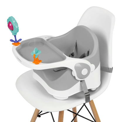 Silla de Comer Booster Gris-Carestino