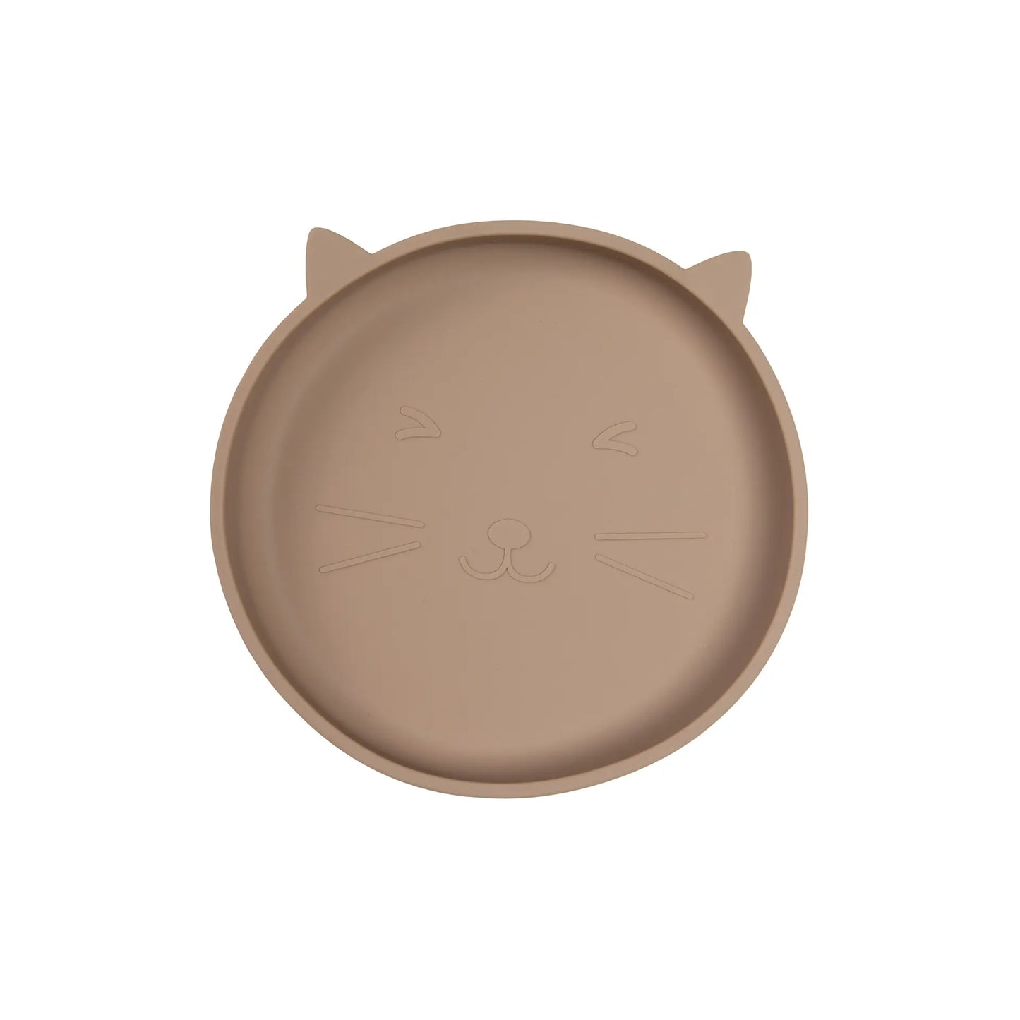 Set de Alimentación de Silicona Gatito Greige-Carestino