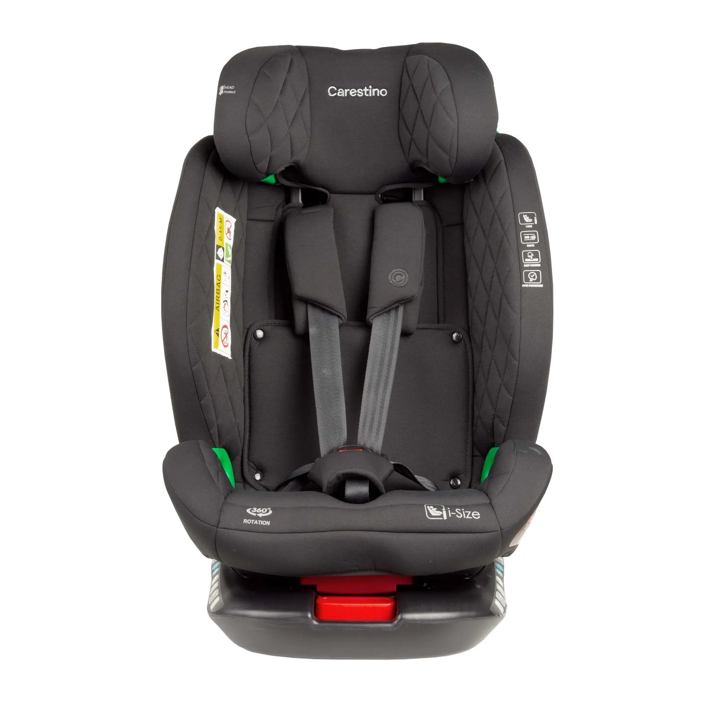 Silla para Carro HAMBURGO I-Size 40-150cm Isofix Negro-Carestino
