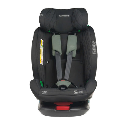 Silla para Carro HAMBURGO I-Size 40-150cm Isofix Verde Militar-Carestino