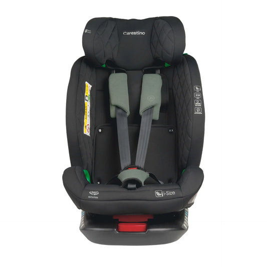 Silla para Carro HAMBURGO I-Size 40-150cm Isofix Verde Militar-Carestino
