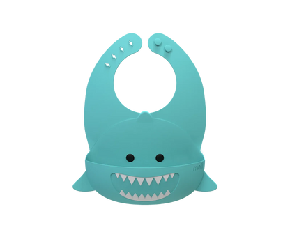 Silicone Shark Bib - Melii